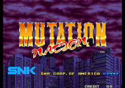 Mutation Nation Title Screen